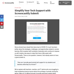 Submit Screencastify