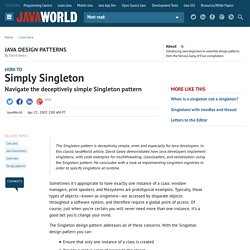 Simply Singleton