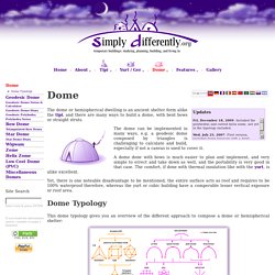 SimplyDifferently.org: Dome