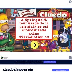 cluedo simpson ptg by mmerebolini on Genially