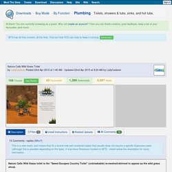 Mod The Sims - Nature Calls Wild Grass Toilet