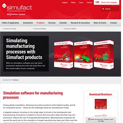 Simufact Products