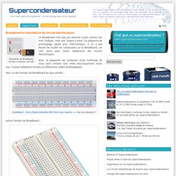 Breadboard et simulateurs de circuits électroniques