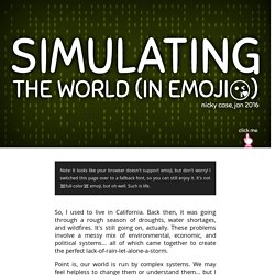 Simulating The World (In Emoji)