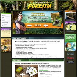 Environnement : Forestia, jeu de simulation en ligne