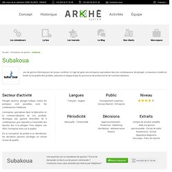 Simulation de gestion en ligne Subakoua - Arkhé