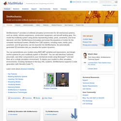 Multibody Simulation - SimMechanics - Simulink