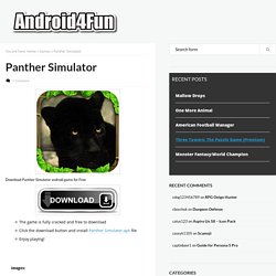 Panther Simulator Android APK Free Download - Android4Fun