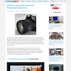 3 Online Camera Simulators For Photography Beginners