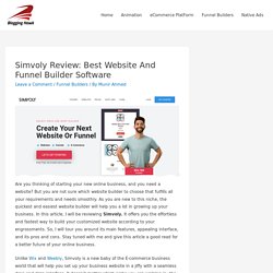 Simvoly Review: Best Website And Funnel Builder Software