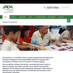 Dementia in Singapore – Alzheimer's Disease Association