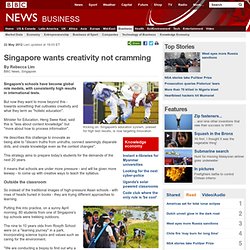 Singapore and its creative approach to education