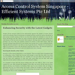Enhancing Security with the Latest Gadgets