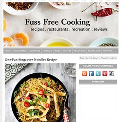 One-Pan Singapore Noodles Recipe