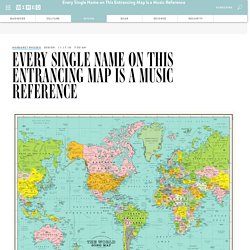 Every Single Name on This Entrancing Map Is a Music Reference