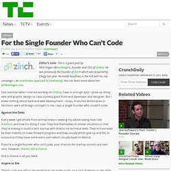 For the Single Founder Who Can’t Code