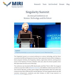 Singularity Summit at Stanford