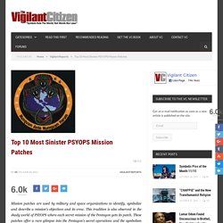 Top 10 Most Sinister PSYOPS Mission Patches