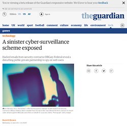 A sinister cyber-surveillance scheme exposed