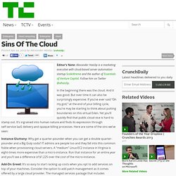 Sins Of The Cloud