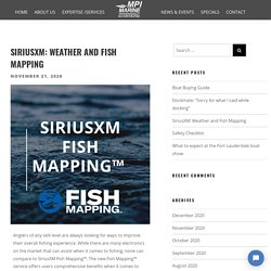 Siriusxm: Weather And Fish Mapping