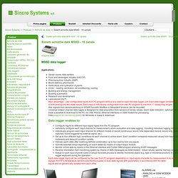 Sistem achizitie date MS6D - 16 canale