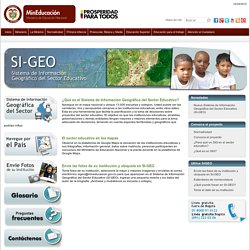SI-GEO Sistema de Información Geográfico