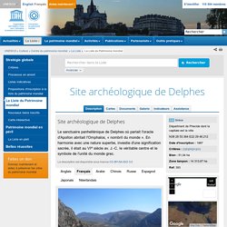 Site archéologique de Delphes