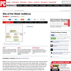 Site of the Week: bubbl.us Review & Rating