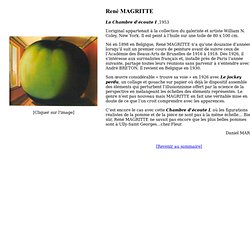 Site de l'A.R.T. : René MAGRITTE