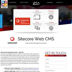 Sitecore Content Management System