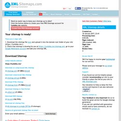 Your Sitemap Details - XML Sitemaps Generator