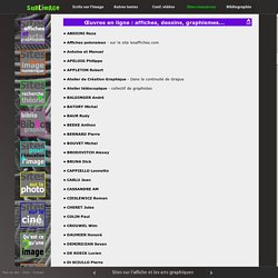 Sites sur l'affiche et les arts graphiques