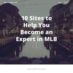 10 Sites to Help You Become an Expert in MLB중계