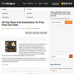 49 Top Sites And Collections To Find Free Icon Sets