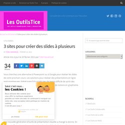 3 sites pour créer des slides à plusieurs