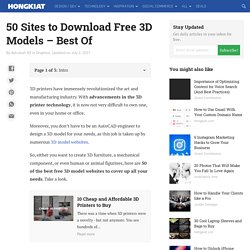 3D Model Websites