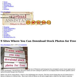 9 Sites Where You Can Download Stock Photos for Free