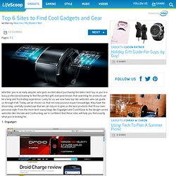 Top 6 Sites to Find Cool Gadgets and Gear & Life Scoop - StumbleUpon