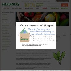 Gardener's Supply Kitchen Garden Planner Garden Designer