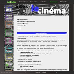 Sites sur le cinéma