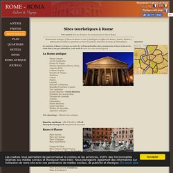 Sites touristiques à Rome