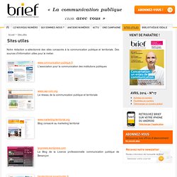 Sites utiles - Brief : Le Mag