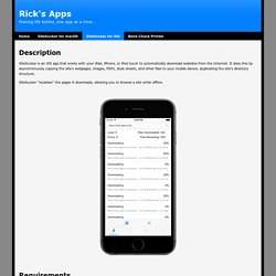 SiteSucker for iOS