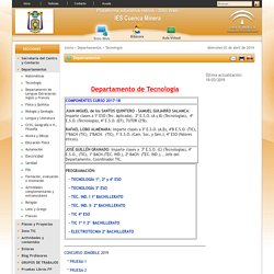 Sitio Web de IES Cuenca Minera