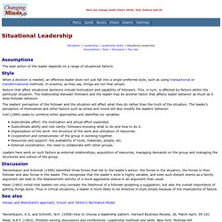 Situational Leadership