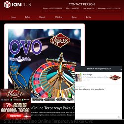 Situs Judi Casino Online Terpercaya Pakai Ovo