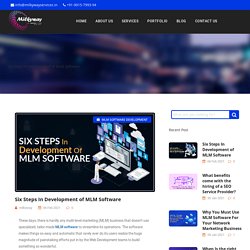 Six Steps In Development of MLM Software