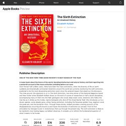‎The Sixth Extinction on Apple Books