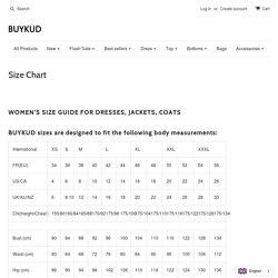 Size Chart – Buykud